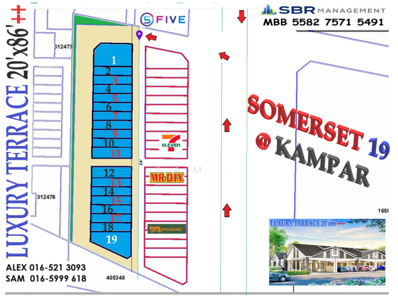 1-storey Terraced House for Sale in Kampar (Perak) - Sam . - PropertyGuru.com.my
