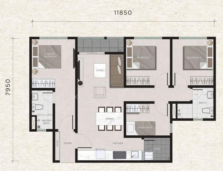 Condominium for Rent at Armani Residence Sg Long - Ken Woo - PropertyGuru.com.my