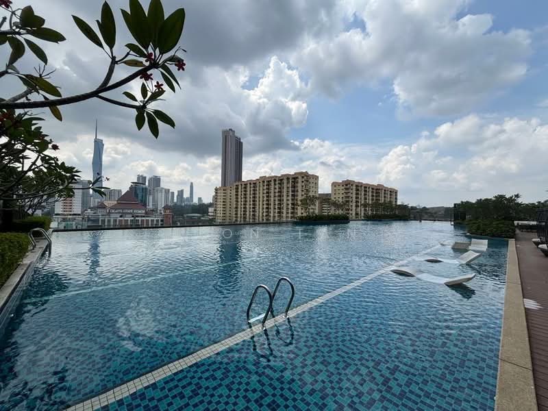 Servis Apartment untuk Disewa di The Sentral Suites - Leon Tan - Pool - PropertyGuru.com.my
