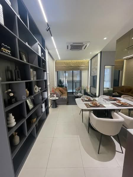 Service Residence for Sale at The Address @ Maxim Pelangi - Darren Chen - Living Room - PropertyGuru.com.my