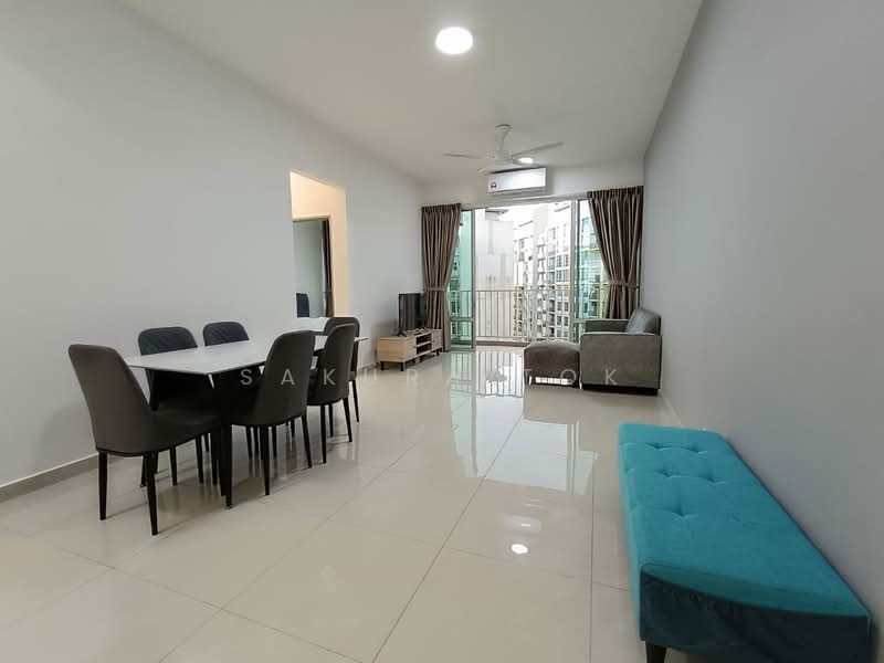 Service Residence for Rent at Greenfield Regency - Sakura Tok - Living Room - PropertyGuru.com.my