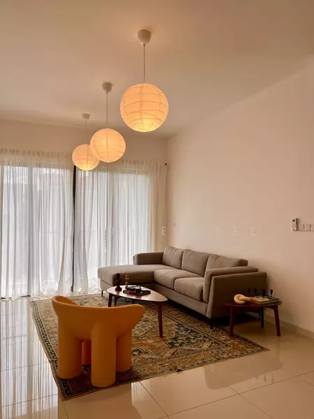 Service Residence for Sale at Savio @ Riana Dutamas - Jennifer Tee - Living Room - PropertyGuru.com.my
