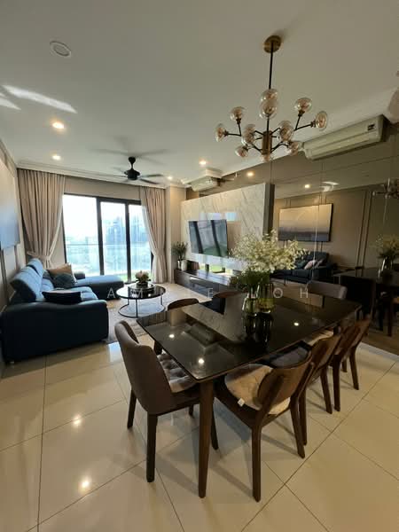 Service Residence for Rent at NOVUM - Cammie Loh - Living Room - PropertyGuru.com.my