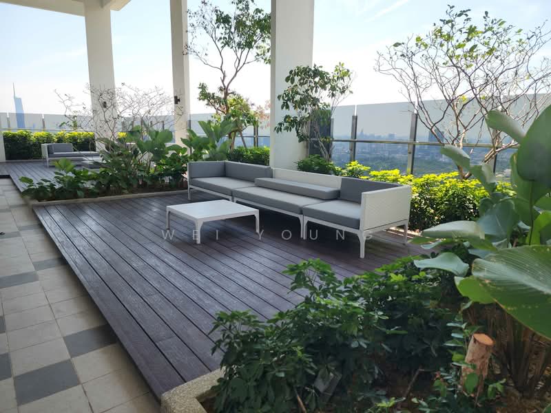 Service Residence for Rent at Met 1 Residences - Wei Young - Balcony - PropertyGuru.com.my