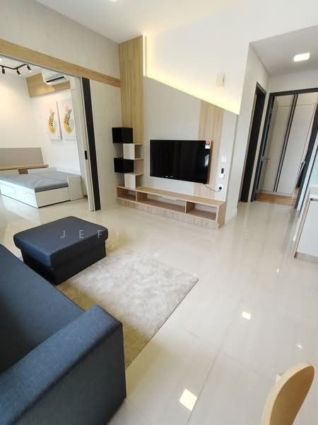Condominium for Rent at One Cochrane Residence - Jeff GH Lee - Living Room - PropertyGuru.com.my