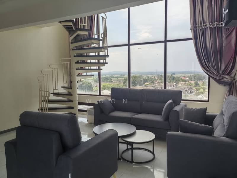 Condominium for Rent at The Golden Coast - Woon . - Living Room - PropertyGuru.com.my
