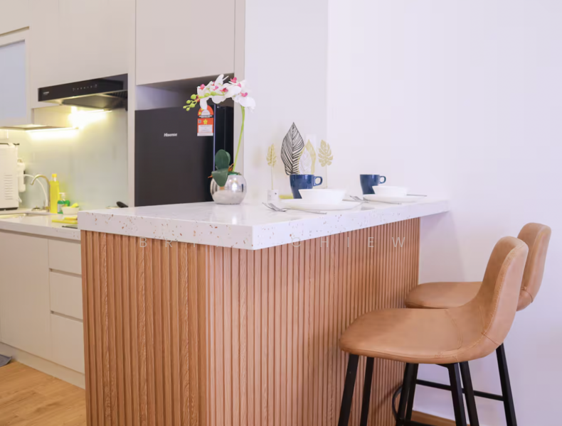 Service Residence for Sale at Twin Tower Residence - Bryan Chiew - Kitchen - PropertyGuru.com.my