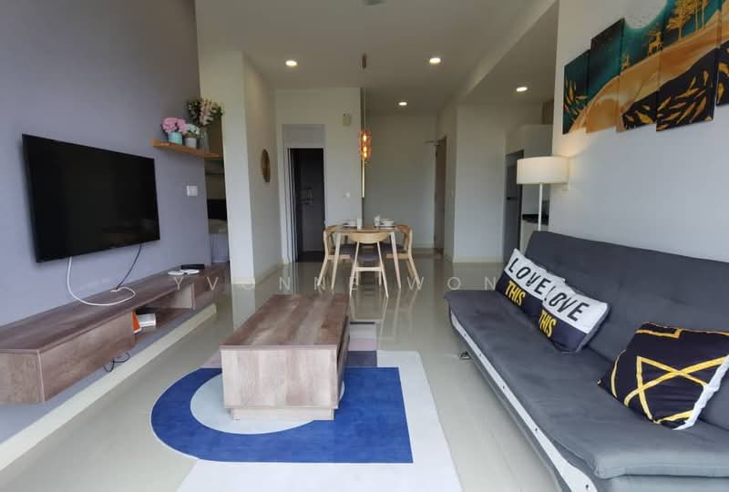 Service Residence for Sale at D'Pristine - Yvonne Wong - Living Room - PropertyGuru.com.my