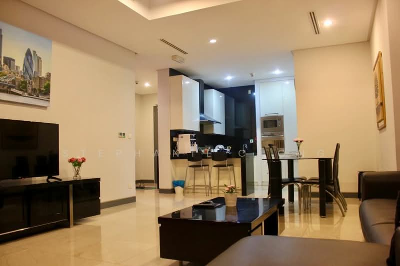 Service Residence for Sale at Pavilion Residences - Stephanie Chong - Living Room - PropertyGuru.com.my