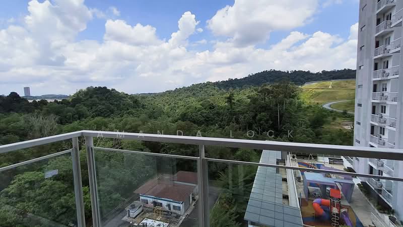 Kondominium untuk Disewa di Duet Residence - Amanda Lock - Balcony - PropertyGuru.com.my