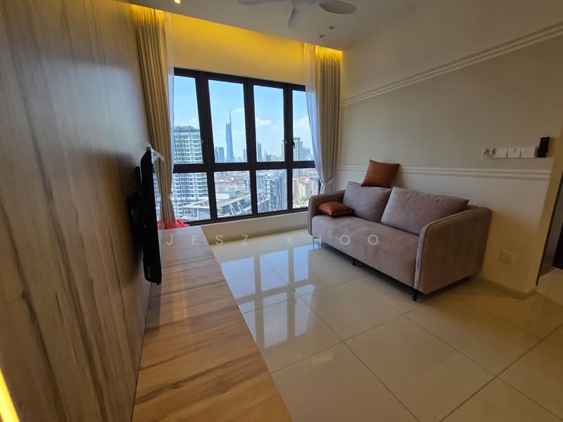 Service Residence for Rent at Sunway Velocity TWO - JESZ KHOO - Living Room - PropertyGuru.com.my