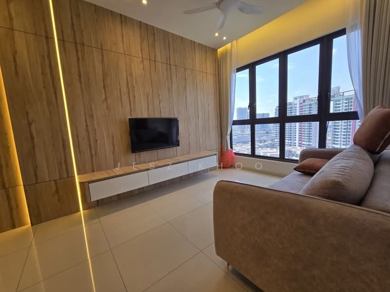 Service Residence for Rent at Sunway Velocity TWO - JESZ KHOO - Living Room - PropertyGuru.com.my