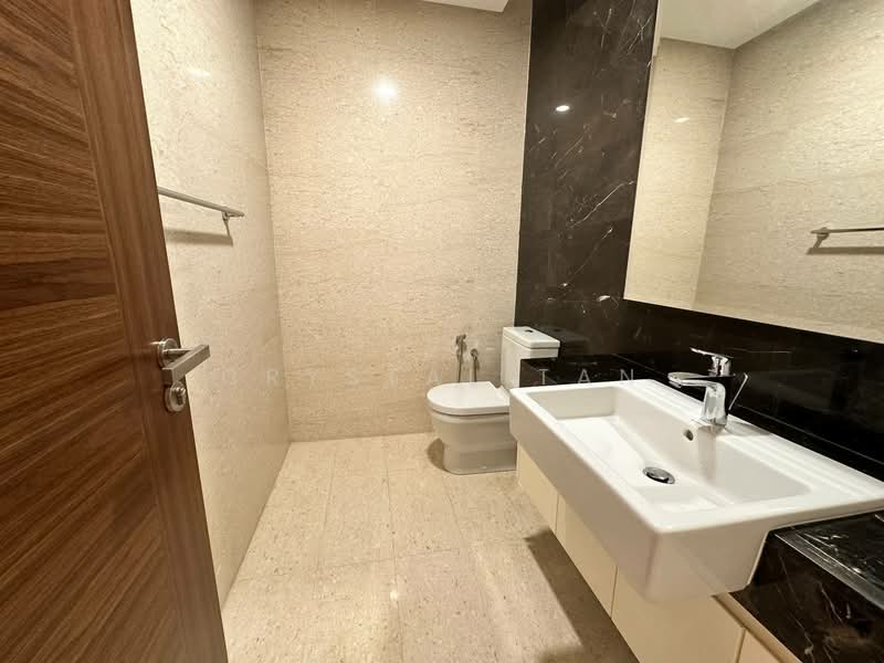 Service Residence for Sale at The Astaka @ 1 Bukit Senyum - Crystal Tan - Bathroom - PropertyGuru.com.my