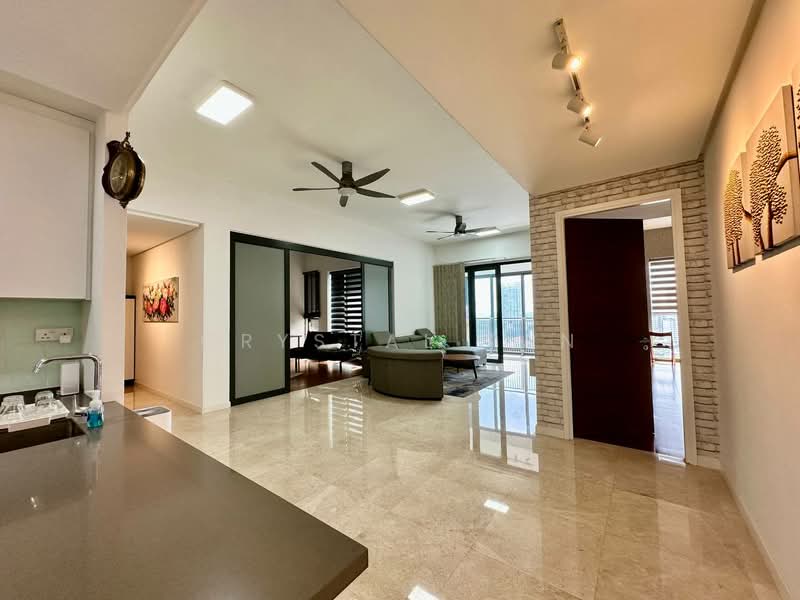 Service Residence for Sale at The Astaka @ 1 Bukit Senyum - Crystal Tan - Living Room - PropertyGuru.com.my