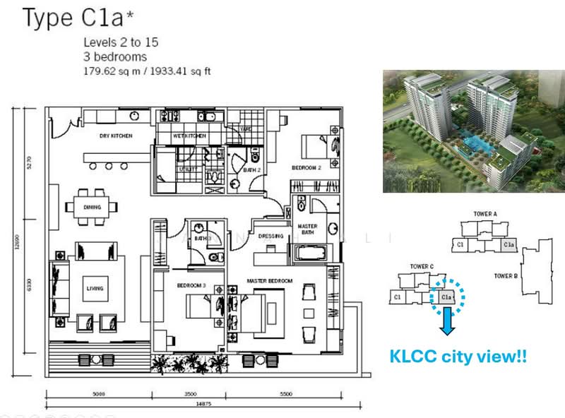 Untuk Dijual Brunsfield EmbassyView