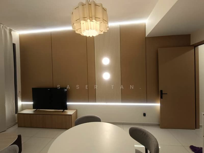 Service Residence for Sale at Space Residency - SASER TAN. - Living Room - PropertyGuru.com.my