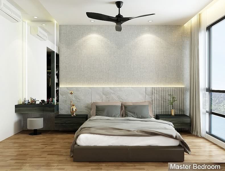 Condominium for Rent at Queens Residences Q2 @ Queens Waterfront - Allen Yeoh - Master Bedroom - PropertyGuru.com.my