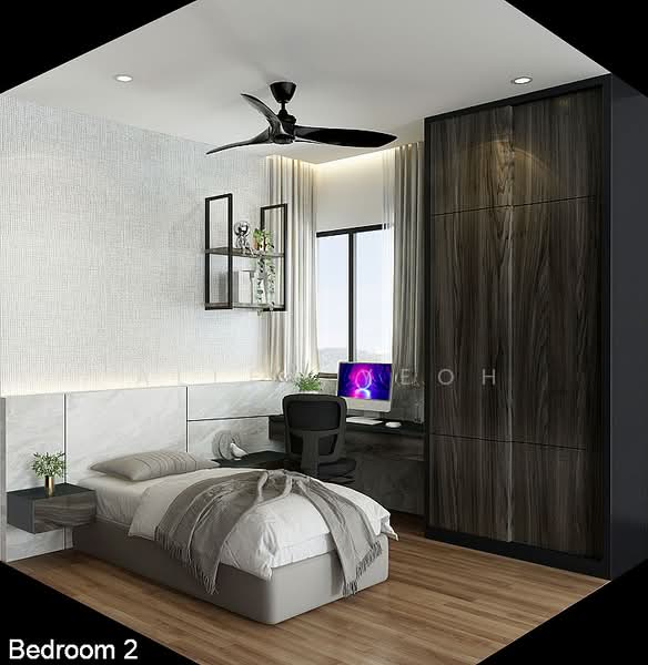 Condominium for Rent at Queens Residences Q2 @ Queens Waterfront - Allen Yeoh - Bedroom - PropertyGuru.com.my