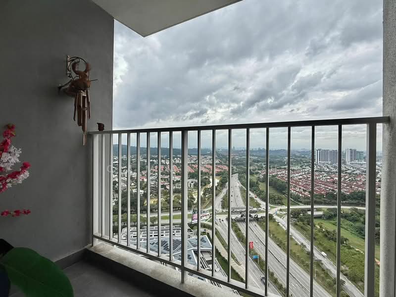 Service Residence for Rent at SUNSURIA FORUM SERVICED APARTMENT - Cammie Loh - Balcony - PropertyGuru.com.my