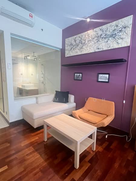 Service Residence for Rent at Cormar Suites (Fraser Place (Lot 163)) - Cammie Loh - Living Room - PropertyGuru.com.my