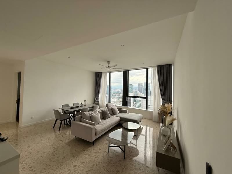 Service Residence for Rent at Pavilion Ceylon Hill - Ayo Yeoh - Living Room - PropertyGuru.com.my