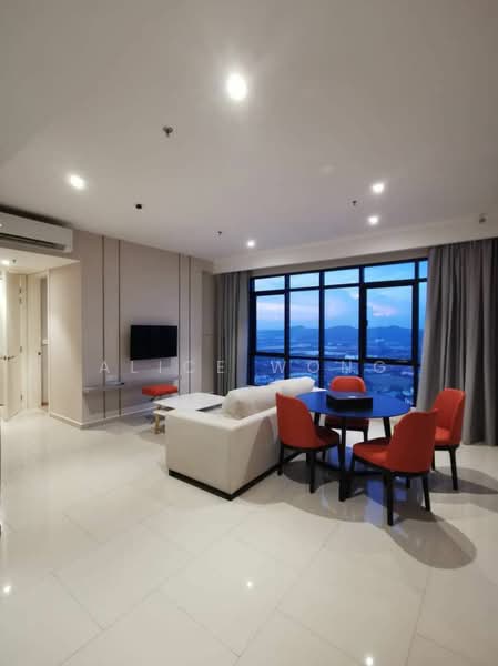 Service Residence for Rent at Hill10 Residence @ i-City - Alice Wong - Living Room - PropertyGuru.com.my