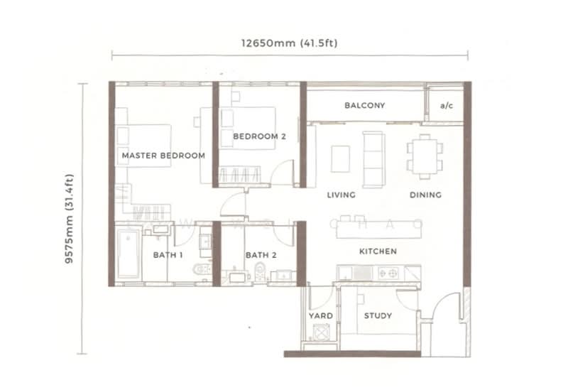 Condominium for Sale at Sunway Mont Residences - Low Wei Chao - PropertyGuru.com.my
