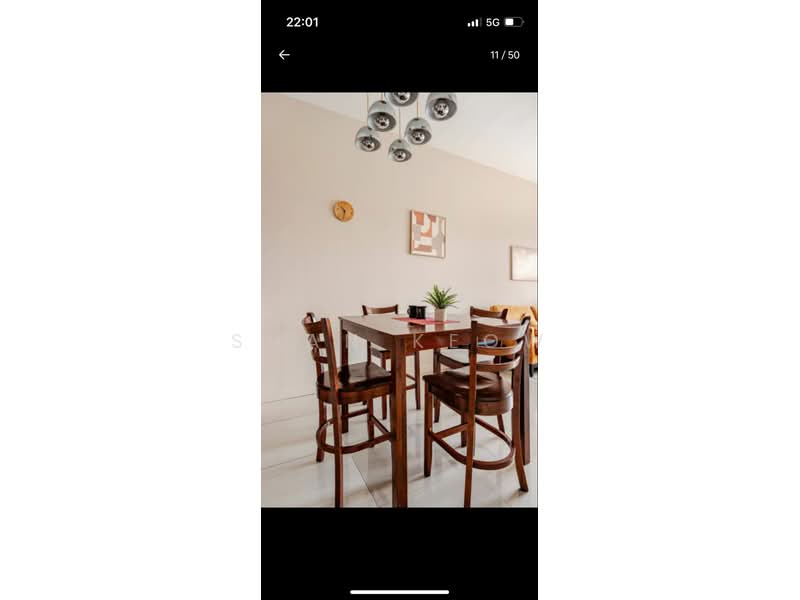 Service Residence for Rent at The Elements - Shan Keow - Dining Room - PropertyGuru.com.my