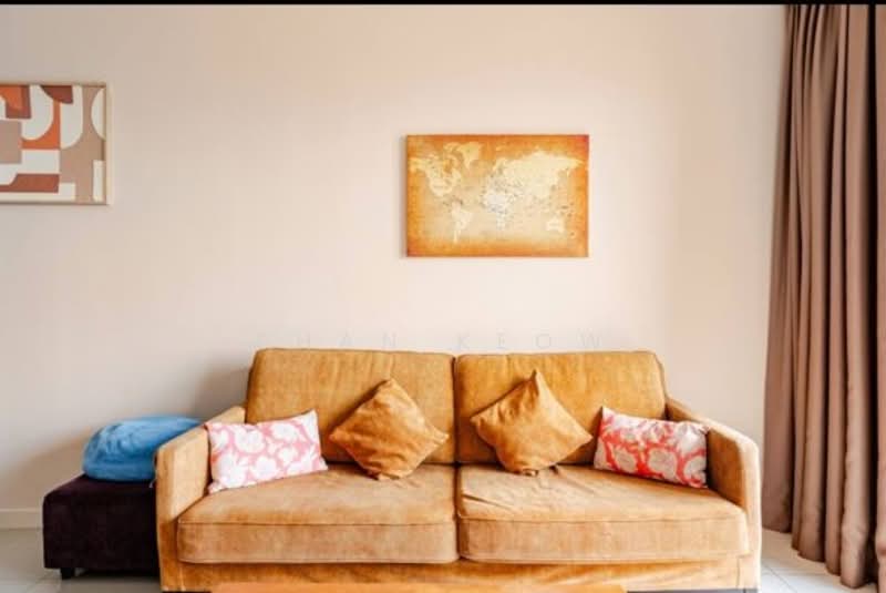 Service Residence for Rent at The Elements - Shan Keow - Living Room - PropertyGuru.com.my