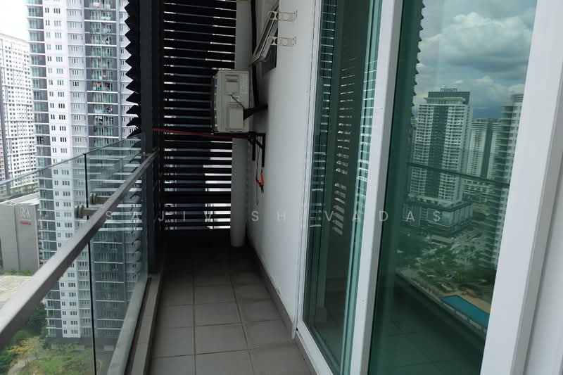 Service Residence for Sale at Sentul Point - Sajiv Shivadas - Balcony - PropertyGuru.com.my