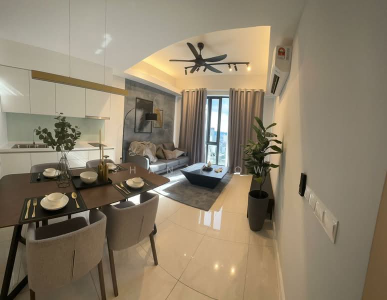 Service Residence for Rent at The Sentral Suites - Shan Keow - Living Room - PropertyGuru.com.my