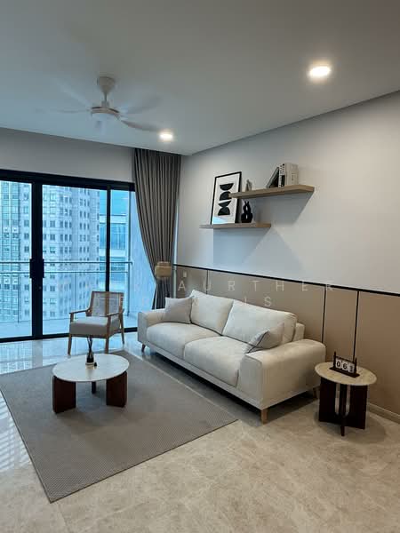 Servis Apartment untuk Disewa di Damansara City Residency (DC Residensi) - Mark Aurther Francis - Living Room - PropertyGuru.com.my