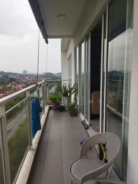 Condominium for Rent at Duet Residence - Foo Sek Mou - Balcony - PropertyGuru.com.my