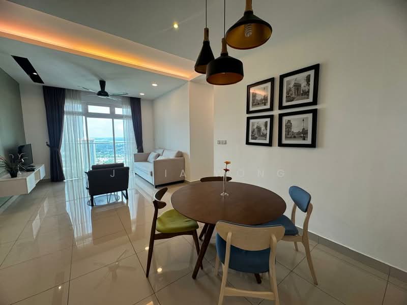 Service Residence for Rent at Twin Galaxy (Dwi Galaksi) - Julia Wong - Living Room - PropertyGuru.com.my