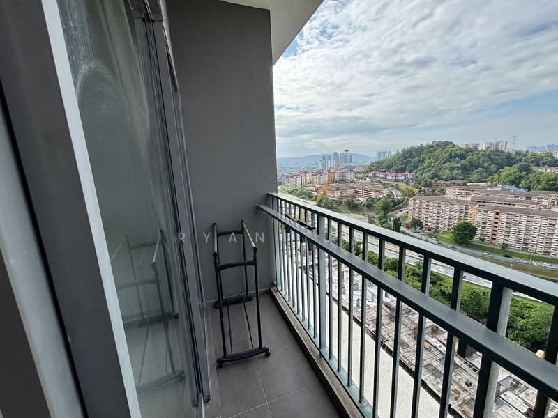 Service Residence for Rent at Seasons Garden Residences - Ryan Tan - Balcony - PropertyGuru.com.my