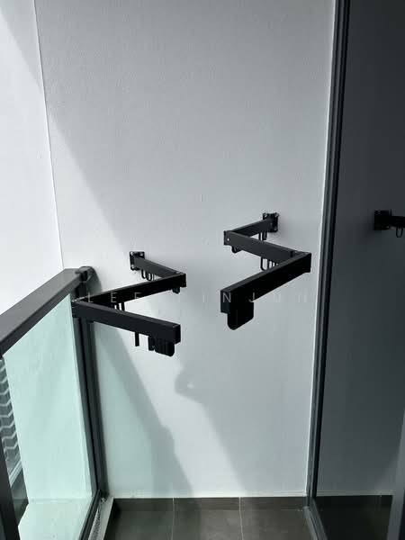 Service Residence for Rent at Suria Garden - Lee Pinjun - Balcony - PropertyGuru.com.my