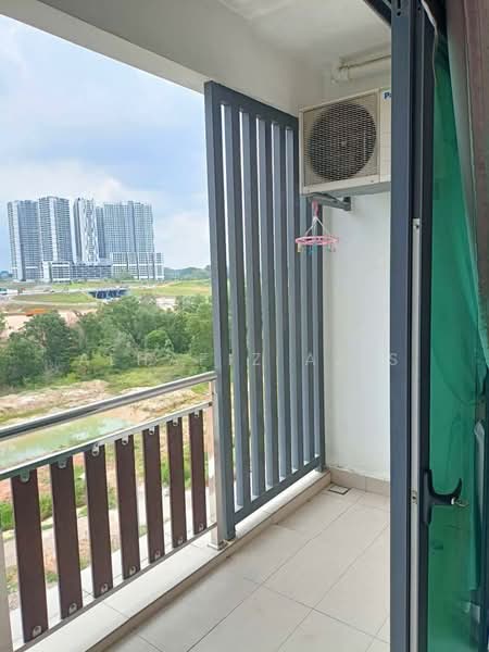 Apartment for Sale at D'Secret Garden (Pangsapuri Kempas Indah) - ALHAFIZ AZIS - Balcony - PropertyGuru.com.my