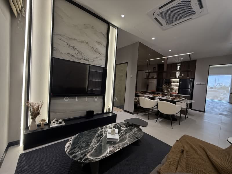Service Residence for Sale at The Address @ Maxim Pelangi - Olivia Ong - Living Room - PropertyGuru.com.my