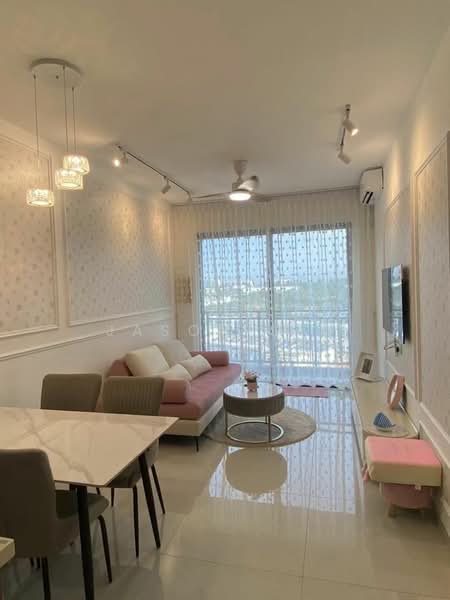 Service Residence for Sale at Country Garden Central Park - Jason Sim - Living Room - PropertyGuru.com.my
