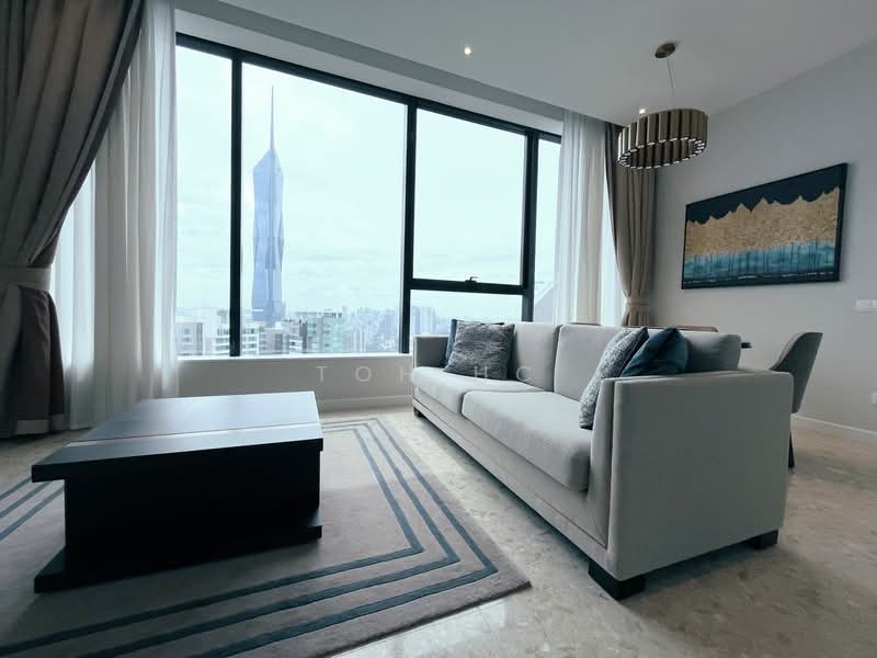 Service Residence for Rent at Pavilion Ceylon Hill - Toh HC - Living Room - PropertyGuru.com.my