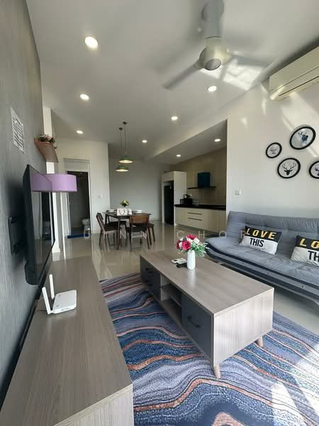 Service Residence for Sale at D'Pristine - Yuinn Chor - Living Room - PropertyGuru.com.my
