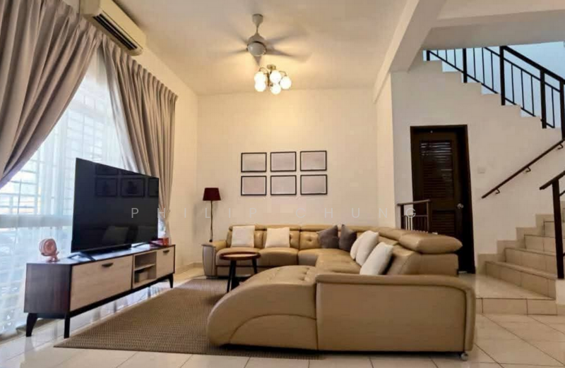 2-storey Terraced House for Sale in Setia Indah (Setia Alam) - Philip Chung - Living Room - PropertyGuru.com.my