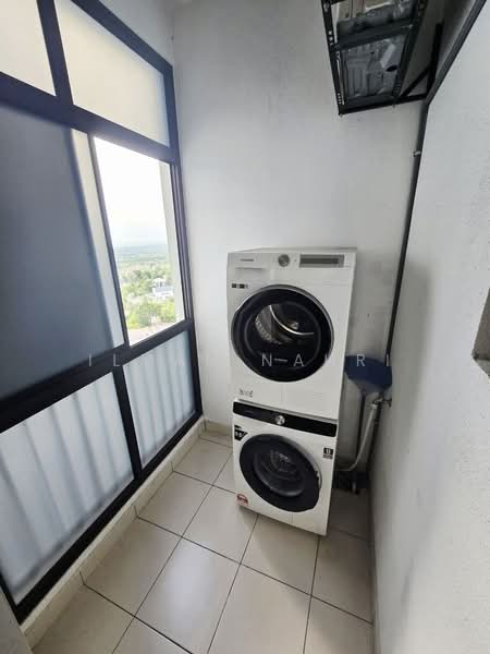Service Residence for Sale at Almyra Residences - Ilman Nahri - Balcony - PropertyGuru.com.my