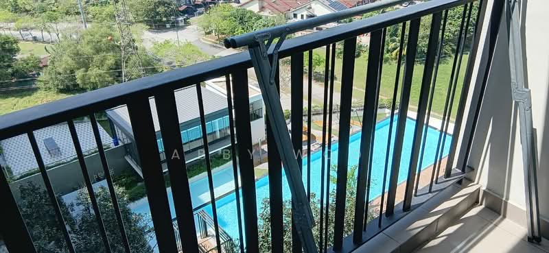 Service Residence for Rent at Habitus @ City of Elmina - Abby Woo - Balcony - PropertyGuru.com.my