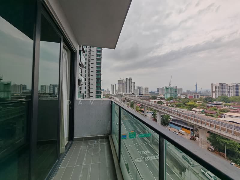 Service Residence for Sale at The Leafz @ Dedaun - David Ting - Balcony - PropertyGuru.com.my
