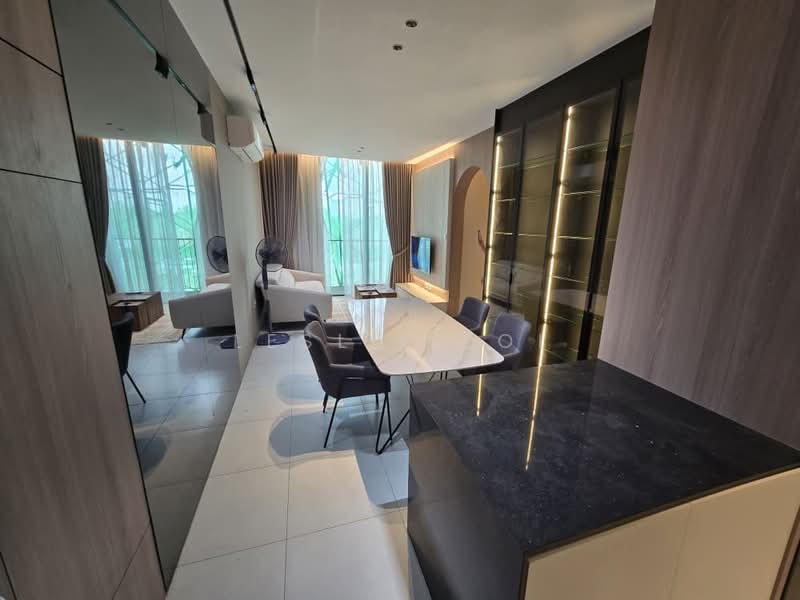 Service Residence for Sale at Docklands Residence - Leslie Loi - Living Room - PropertyGuru.com.my