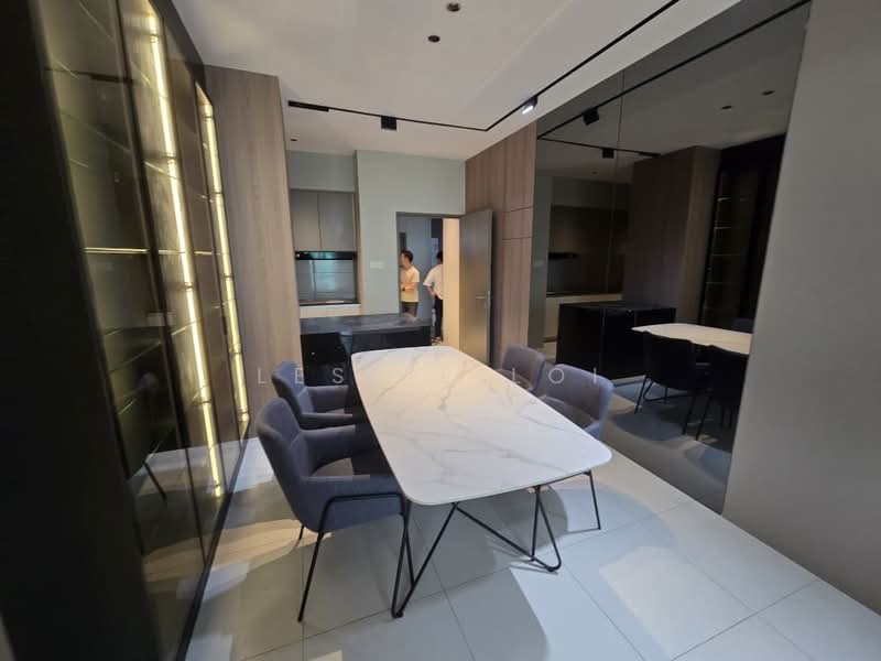 Service Residence for Sale at Docklands Residence - Leslie Loi - Dining Room - PropertyGuru.com.my