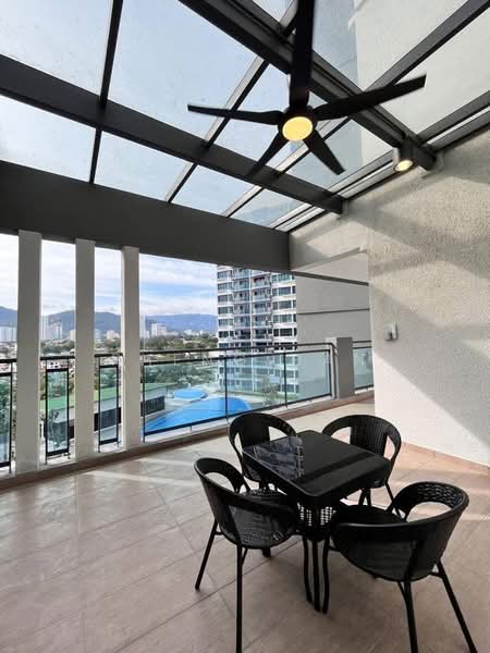Condominium for Rent at Waterside Residence - Pheng Han - Balcony - PropertyGuru.com.my