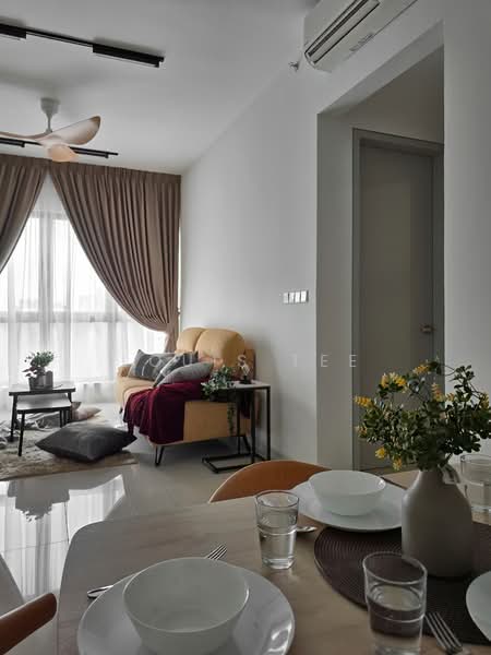 Service Residence for Rent at Sunway Belfield - Louis Tee - Living Room - PropertyGuru.com.my