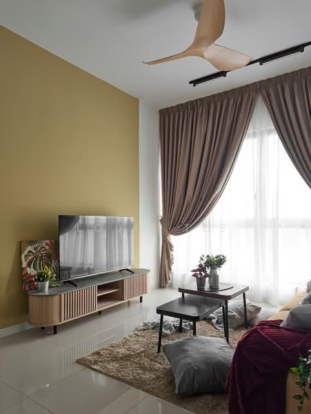 Service Residence for Rent at Sunway Belfield - Louis Tee - Living Room - PropertyGuru.com.my